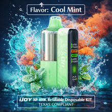 Load image into Gallery viewer, iJoy XP 100K Refillable Disposable KIT TEXAS COMPLIANT