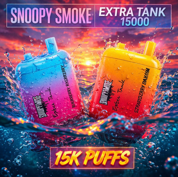 Snoopy Smoke Extra Tank 2 x 18ml 15000