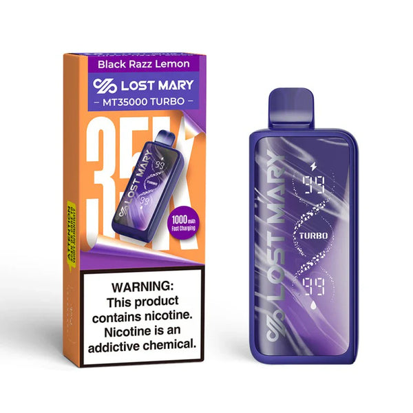 Black Razz Lemon - Lost Mary MT35K