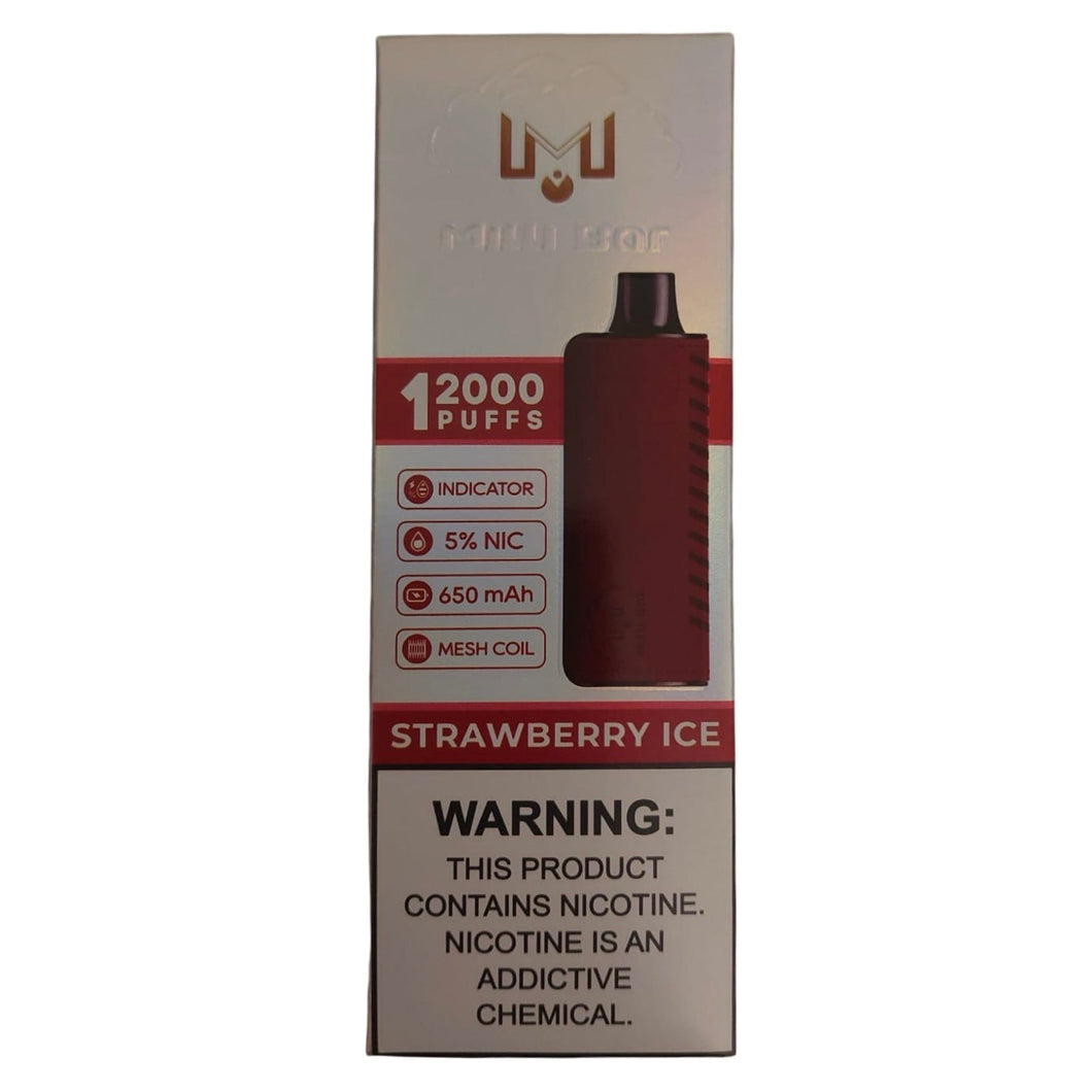 Strawberry Ice - Milli Bar 12000
