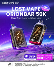 Load image into Gallery viewer, Lost Vape Orion Bar V2 50K
