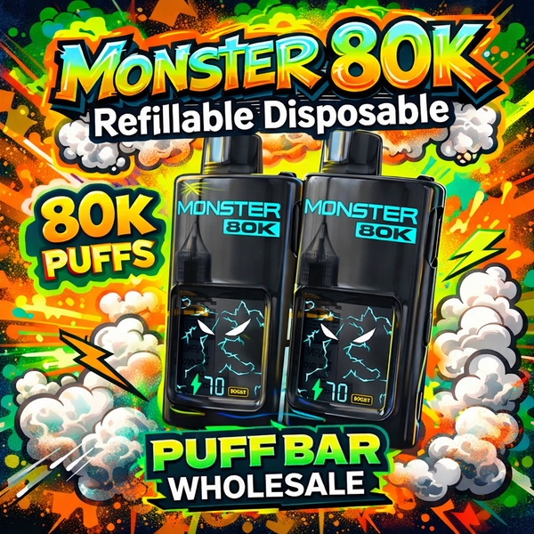 Monster 80K Refillable Disposable