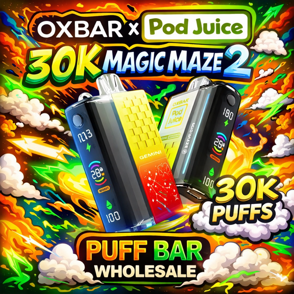OXBAR x Pod Juice 30K Magic Maze 2